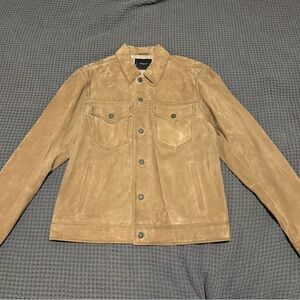 Lucky Brand Beige Suede Jacket - New without tags